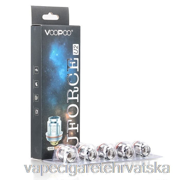 Vape Cigarete Voopoo Uforce Zamjenske Zavojnice 0.3ohm N2 Uforce Dvostruke Mrežaste Zavojnice